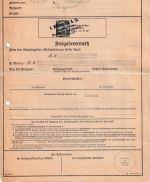 DR - 30 Pfg. Hindenburg Arbeiter-Urlaubskarte Kirchheim 1937