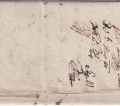 Bayern/Österreich - Ochsenfurt 1821 Fahrpost-Geldbrief (Grenzfranko) n. Wien