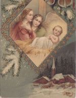 Bayern - Kempten 1911 unfrankierte Weihnachtskarte n Würzburg K1 Porto-Controlle