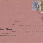All.Bes./Währungsreform - 1 M. Taube u.a. Brief/Zehnfach Vilshofen 23.6.48