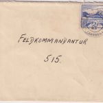 Dt.Bes. Kanalinseln - Jersey 2 1/2 P. Inselbriefbrief a. Feldkommandantur 1943