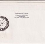 UNO Genf - Swiss Air Erstflug Genf/Bombay 1969 Luftpost-Einschreibebrief