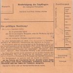 BRD - 80 Pfg. Heuss II + 40 Pfg. Bed. Dt. Paketkarte Groß Solschen ü. Peine 1962