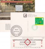 Großbritannien - Llanfair PG Souvenir Platform Ticket + AK/Stpl.