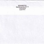 Österreich - 0,55€ Briefmarke individuell (Kopfbild) Brief Wien - Straubing 2005