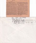 DR/BRD - Wiesau (Oberpfalz) Paketkarte/Luftpostbrief ex 1943/1981