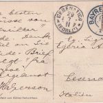 Bayern - 10 Pfg. Luitpold Karte n. ITALIEN Bayreuth - Cesenatico 1911