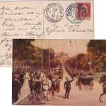 Bayern - 10 Pfg. Luitpold Karte n. ITALIEN Bayreuth - Cesenatico 1911