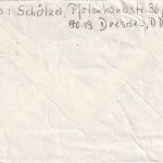 DDR - 35 Pfg. Aufbau/klein Brief Bayreuth "Nachträglich entwertet" 1988