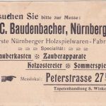 Bayern - 3 Pfg. Wappen Drucksachenkarte (Spielwaren) Nürnberg - Holzminden 1903