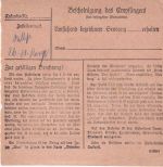 DR - Nürnberg 3f 1943 175 Pfg. Registrierkassen-Stpl. Dringend-Paketkarte