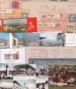 Bayern/DR/All.Bes./BRD - Cham 18 Belege ex 1919/1997
