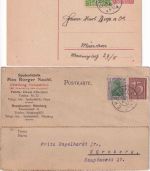 Bayern/DR/All.Bes./BRD - Cham 18 Belege ex 1919/1997