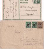 Bayern/DR/All.Bes./BRD - Weiden Opf. 27 Belege ex 1871/1997