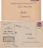 Bayern/DR/All.Bes./BRD - Weiden Opf. 27 Belege ex 1871/1997