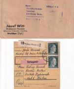 Bayern/DR/All.Bes./BRD - Weiden Opf. 27 Belege ex 1871/1997