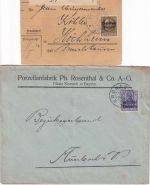Bayern/DR/BRD - Kronach 23 Belege/1 Notgeldschein ex 1919/1992