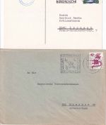 Bayern/DR/BRD - Kronach 23 Belege/1 Notgeldschein ex 1919/1992