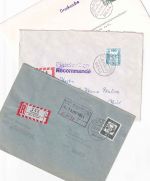 BRD - Pressig , Kr.Kronach 2x Einschreiben 1x Drucksache ex1964/1982