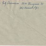 BRD - Langenau ü. Kronach apt. Poststelle I Einschreibebrief n. Kronach 1963
