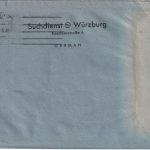 Bizone - Würzburg 2 portofr. Gefangenen-/Vermisstensache n. Köln 8.7.48