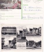 Bayern/All.Bes./BRD - Oettingen 6 Belege ex 1912/1991