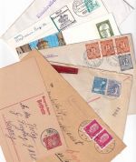Bayern/DR/All.Bes./BRD - Gunzenhausen 7 Belege ex 1919/1982