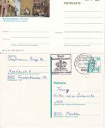 Bayern/DR/All.Bes./BRD - Gunzenhausen 7 Belege ex 1919/1982