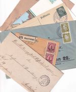 Bayern/DR/BRD - Wassertrüdingen 6 Belege ex 1884/1981