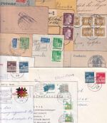 Bayern/DR/All.Bes./BRD - Ansbach 18 Belege ex 1907/1991