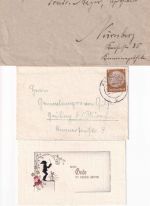 Bayern/DR/All.Bes./BRD - Ansbach 18 Belege ex 1907/1991