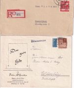 Bayern/DR/All.Bes./BRD - Markt Heidenfeld 10 Belege ex 1882/1986
