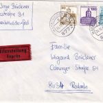 Bayern/DR/All.Bes./BRD - Markt Heidenfeld 10 Belege ex 1882/1986