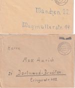All.Bes./BRD - Klingenberg (Main) 5 Belege ex 1946/1978