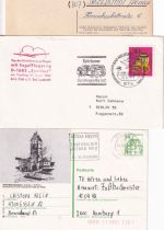 Bayern/All.Bes./BRD - Neustadt a/Saale 11 Belege ex 1920/1982