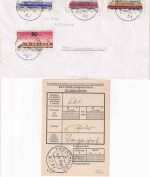 BRD - Oberthulba 30.6.77 Einschreibebrief (Satz Jugend 1975) n. Langendorf
