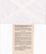 BRD - Oberthulba 30.6.77 Einschreibebrief (Satz Jugend 1975) n. Langendorf