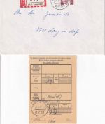 BRD - Langendorf 20.8.77 Ortseinschreibebrief 190 Pfg. Heinemann