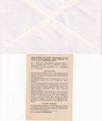 BRD - Sulzthal 24.3.77 Einschreibebrief n. Langendorf Blanko-R-Zettel !!