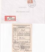 BRD - Ramsthal 24.3.77 3 Einschreibebriefe (lfd. Nr. !) n. Langendorf