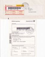 BRD - Bad Kissingen 10.9.99 Einschreiben-Postsache (Ortsbrief)