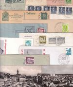 Bayern/DR/BRD - Schweinfurt 17 Belege ex 1874/1977