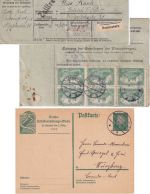 Bayern/DR/BRD - Schweinfurt 17 Belege ex 1874/1977