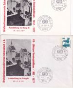 Bayern/DR/BRD - Schweinfurt 17 Belege ex 1874/1977