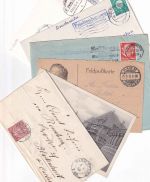 NDP/DR/BRD - Hamm ex 1868/1990 5 Belege/1 Ansichtskarte