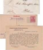 NDP/DR/All.Bes./BRD - Gelsenkirchen ex 1868/1987 27 Belege/Ganzsachen