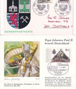 NDP/DR/All.Bes./BRD - Gelsenkirchen ex 1868/1987 27 Belege/Ganzsachen