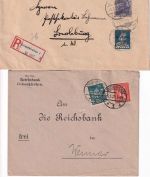 NDP/DR/All.Bes./BRD - Gelsenkirchen ex 1868/1987 27 Belege/Ganzsachen