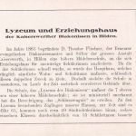 NRW - Hilden Lyzeum u. Erziehungshaus Kaiserswerther Diak.-Anstalt ca. 1930