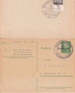 DR/Bizone/BRD/Österreich - Bad Wildungen ex 1925/1988 7 Belege